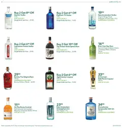 Preview of Publix weekly ads valid from 22.01.2026 | Page: 3 | Products: Chair, Gin, Cream, Vodka