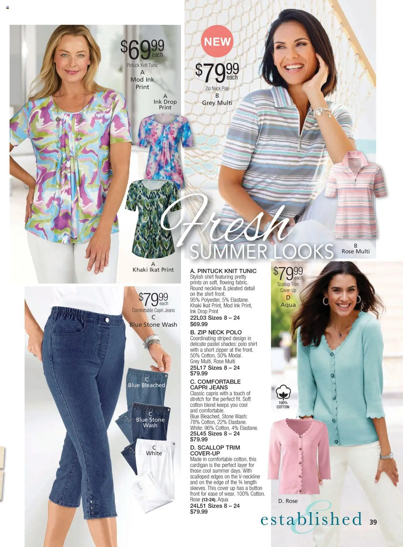 Innovations catalogue - valid from 22.10.2025 | Page: 39 | Products: Shirt, Tunic, Cardigan, Jeans