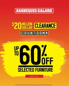 Preview of Barbeques Galore catalogue - Clearance - valid from 12.03.2026