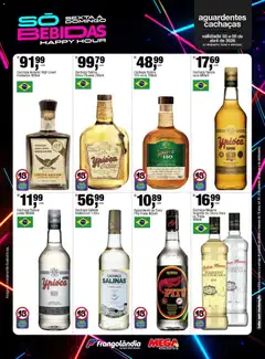Frangolândia ofertas Bebidas - Pré-Visualização do folheto da loja Frangolândia, válido de 03.04.2026 | Página: 7 | Produtos: Cachaça