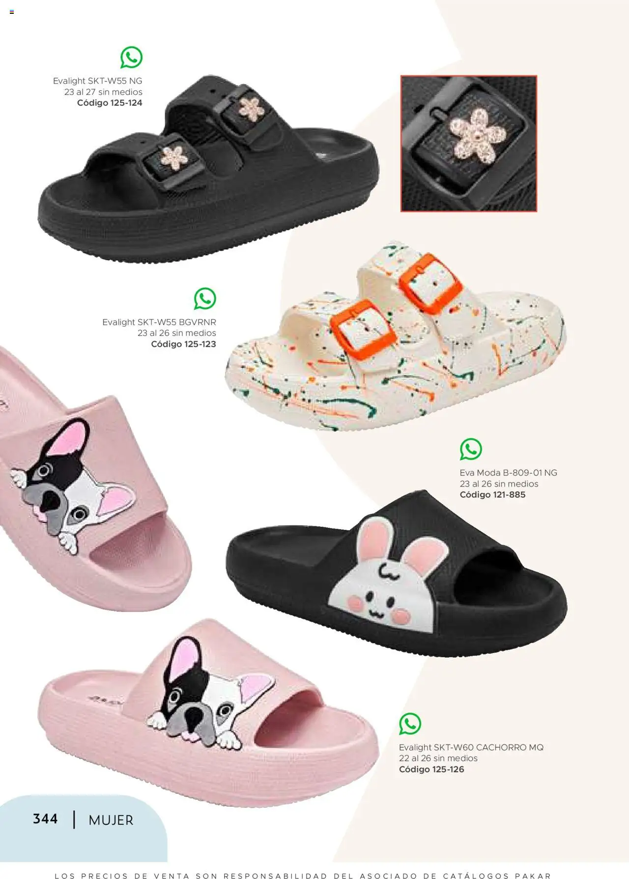 Nuevas ofertas de SC Pakar válidas en toda la República Mexicana desde el 24.07.2025. ¡Encuentra las mejores ofertas en SC Pakar Catálogo Mujer otoño / invierno! | Página: 344