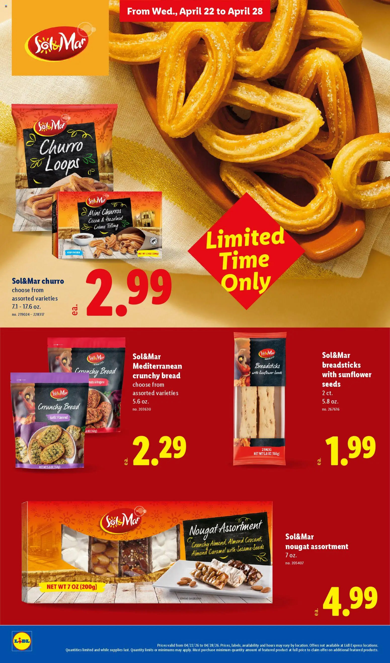 Lidl Weekly Ad - valid from 22.04.2026 | Page: 6 | Products: Bread, Garlic