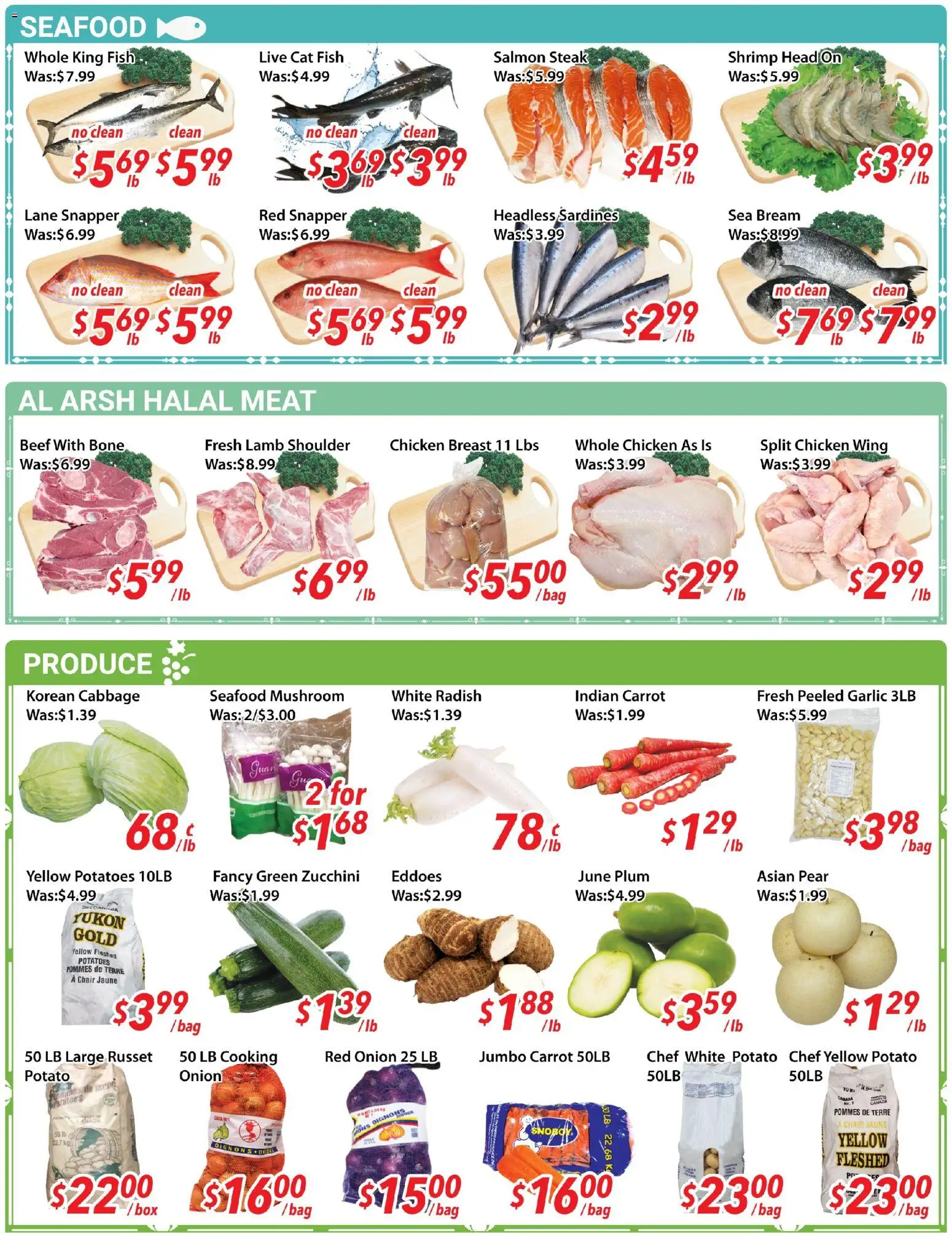 Ample Food Market flyer valid from 28.11.2025 | Page: 2 | Products: Potatoes, Bag, Chair, Chicken