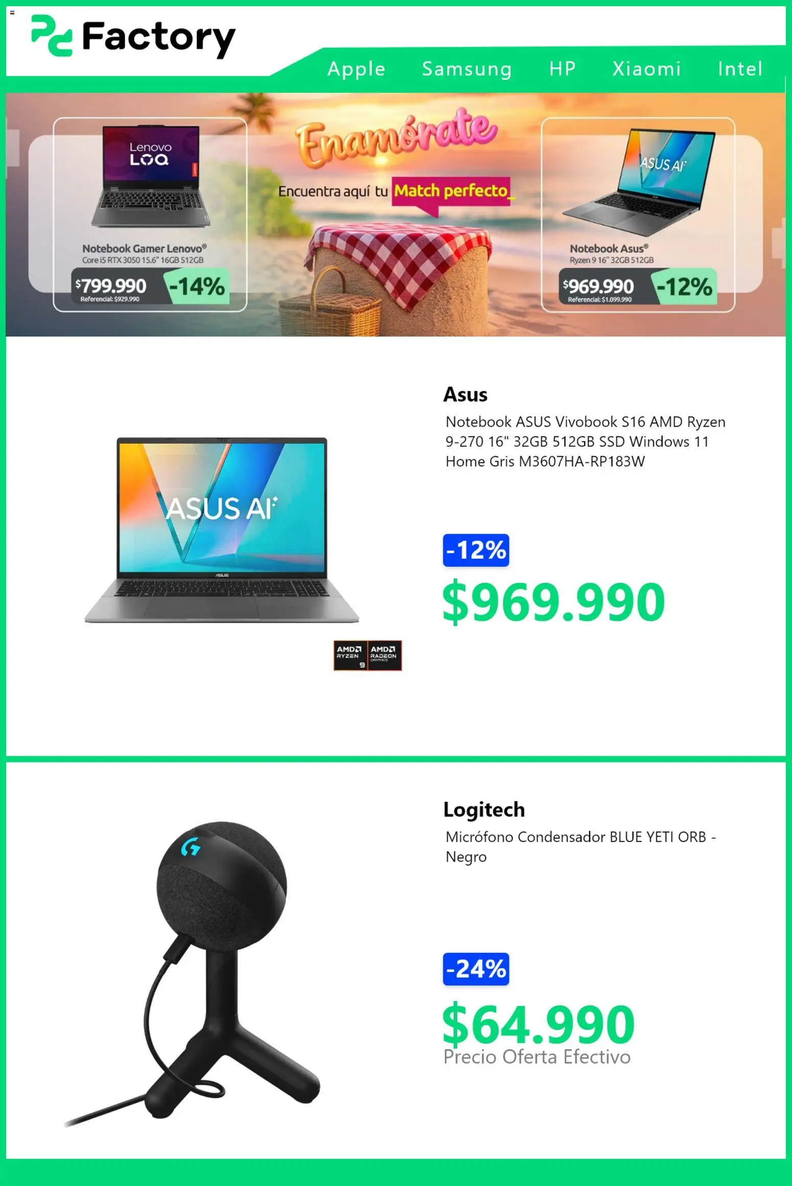 PC Factory ofertas  │ válido desde el 09.02.2026 | Página: 2