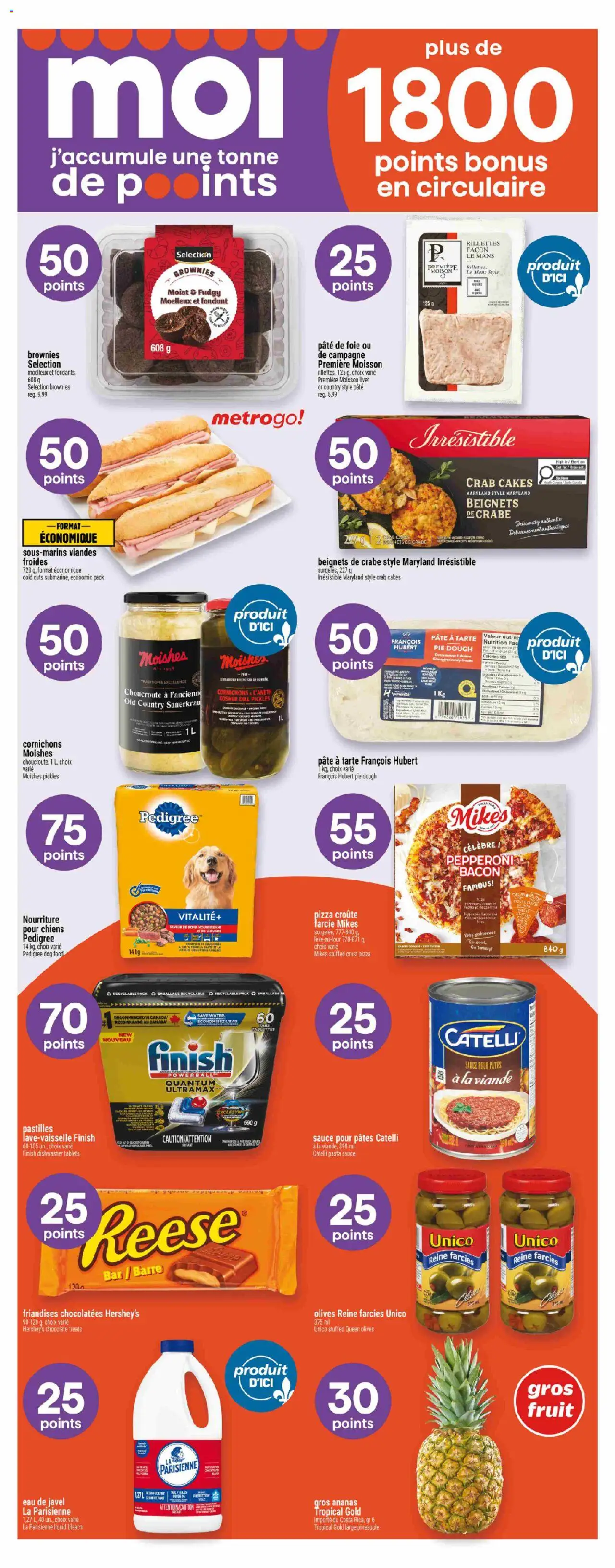 Metro flyer valid from 18.09.2025 | Page: 15 | Products: Dishwasher, Dishwasher tablets, Cheese, Chocolate