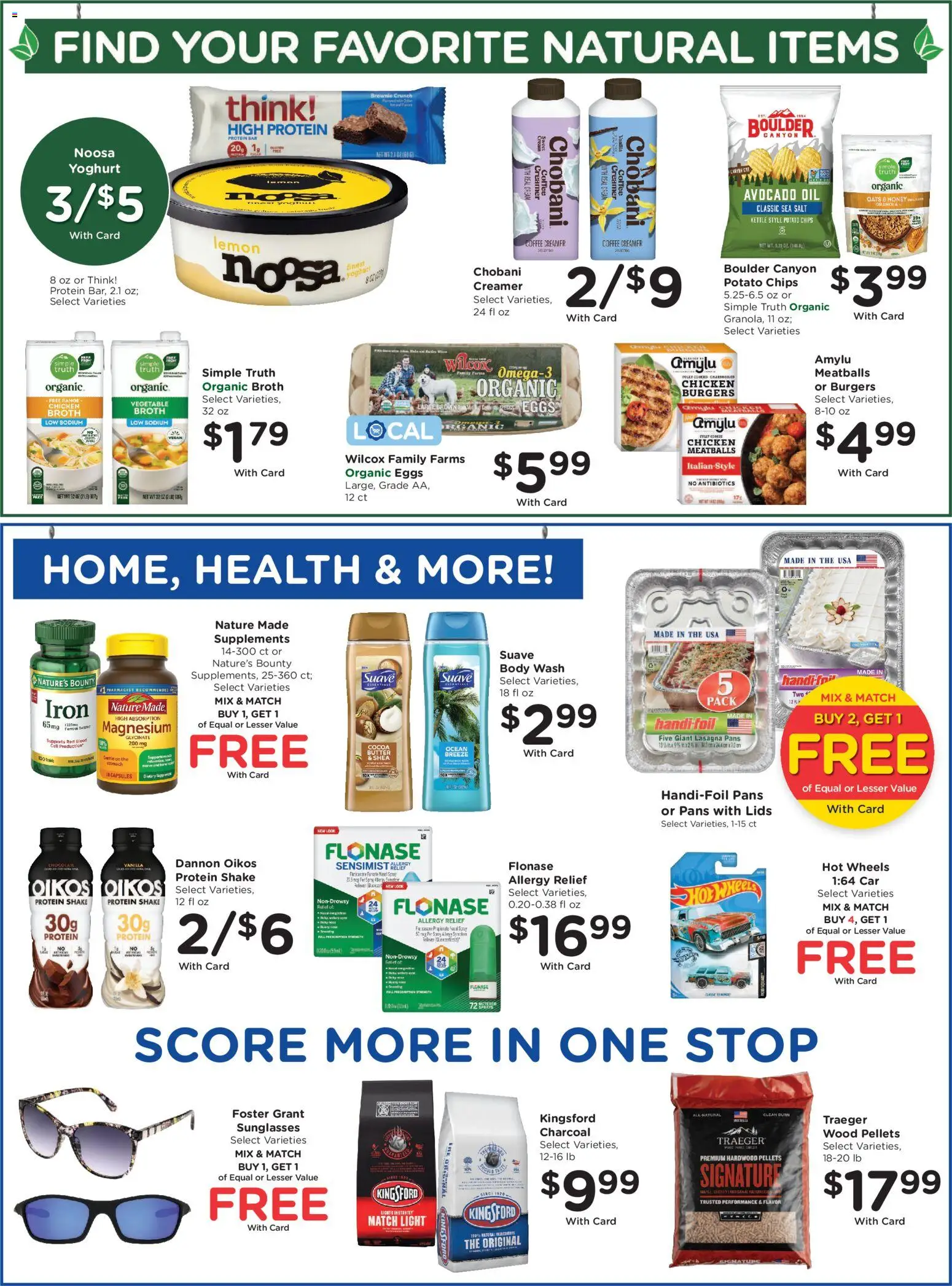 Fred Meyer Weekly Ad - valid from 01.04.2026 | Page: 9 | Products: Magnesium, Eggs, Cream, Avocado