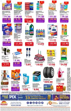 Encarte Assaí Atacadista - SP - Pré-Visualização do folheto da loja Assaí Atacadista, válido de 07.11.2025 | Página: 4 | Produtos: Tapete, Copos descartáveis, Pneus, Base