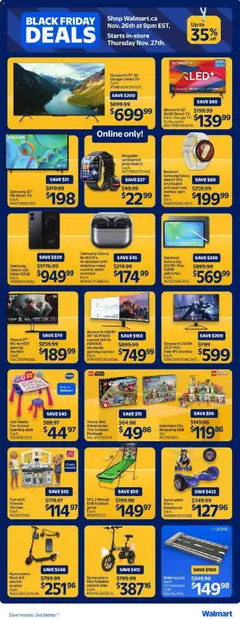 Preview of Walmart weekly flyer from shop Walmart valid from 27.11.2025 | Page: 21