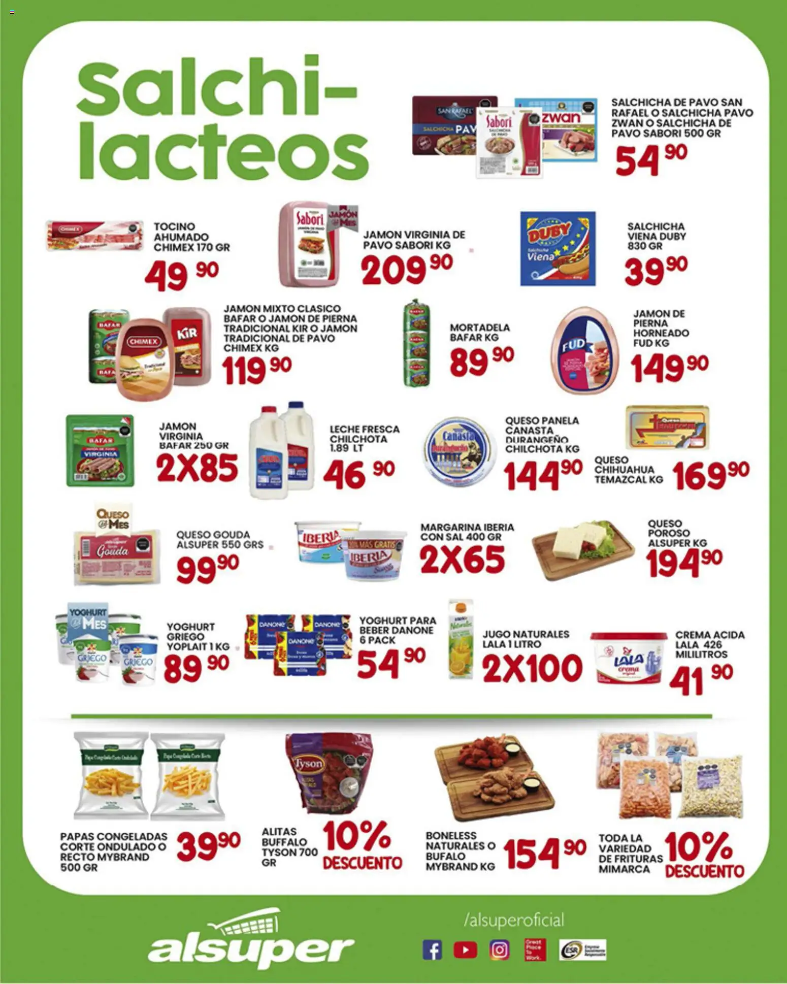 Nuevas ofertas de Alsuper válidas en toda la República Mexicana desde el 03.02.2026. ¡Encuentra las mejores ofertas en Alsuper folleto Laguna! | Página: 3