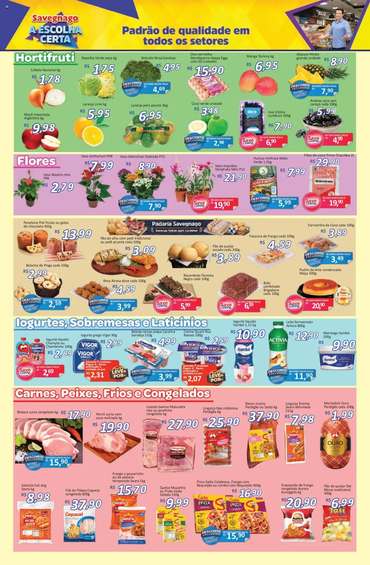 Savegnago Folheto - válido de 11.09.2025 | Página: 2 | Produtos: Pao de alho, Salsicha, Queijo, Requeijão