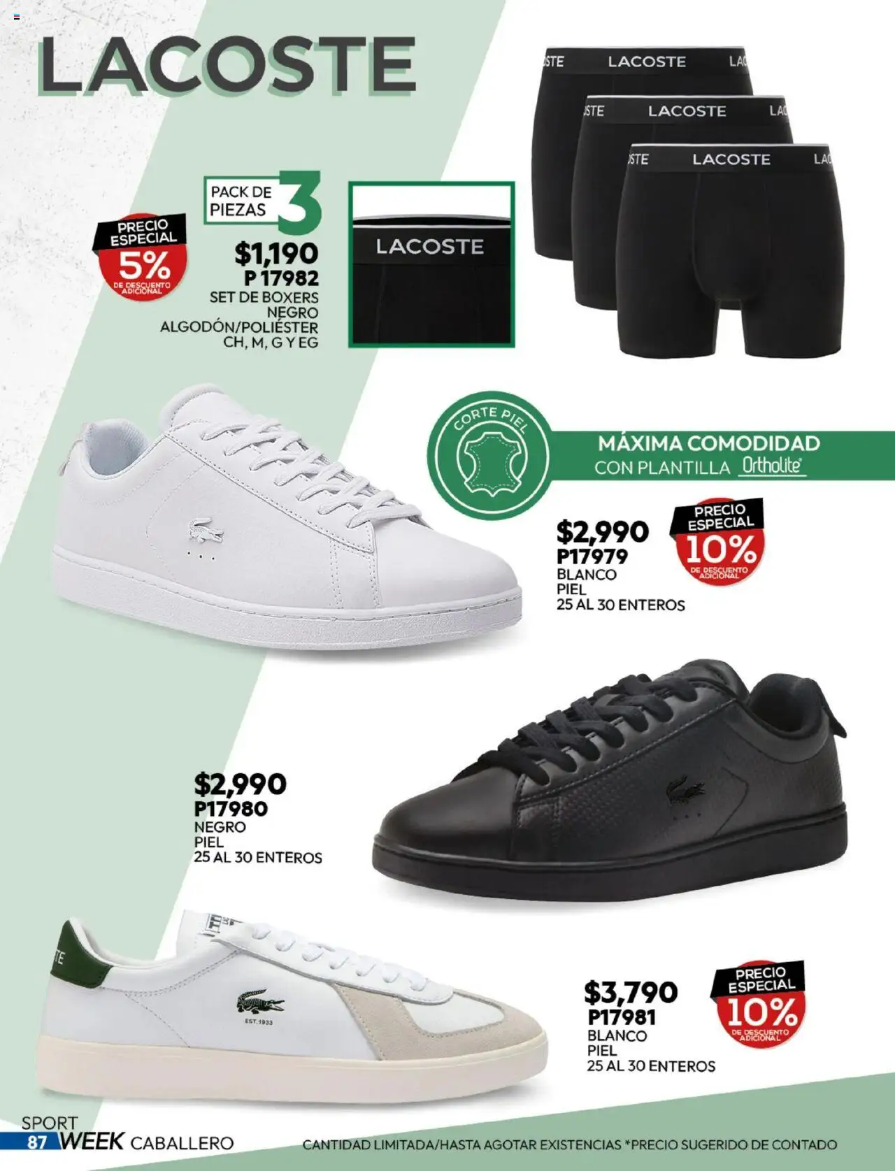 Nuevas ofertas de Cklass válidas en toda la República Mexicana desde el 27.08.2025. ¡Encuentra las mejores ofertas en Cklass - Catálogo Especial Puma! | Página: 101 | Productos: Boxers