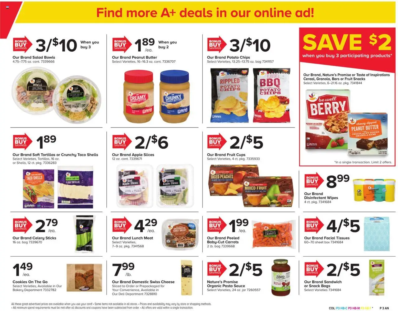 Giant Weekly Ad - valid from 15.08.2025 | Page: 3 | Products: Bakery, Box, Chips, Bag