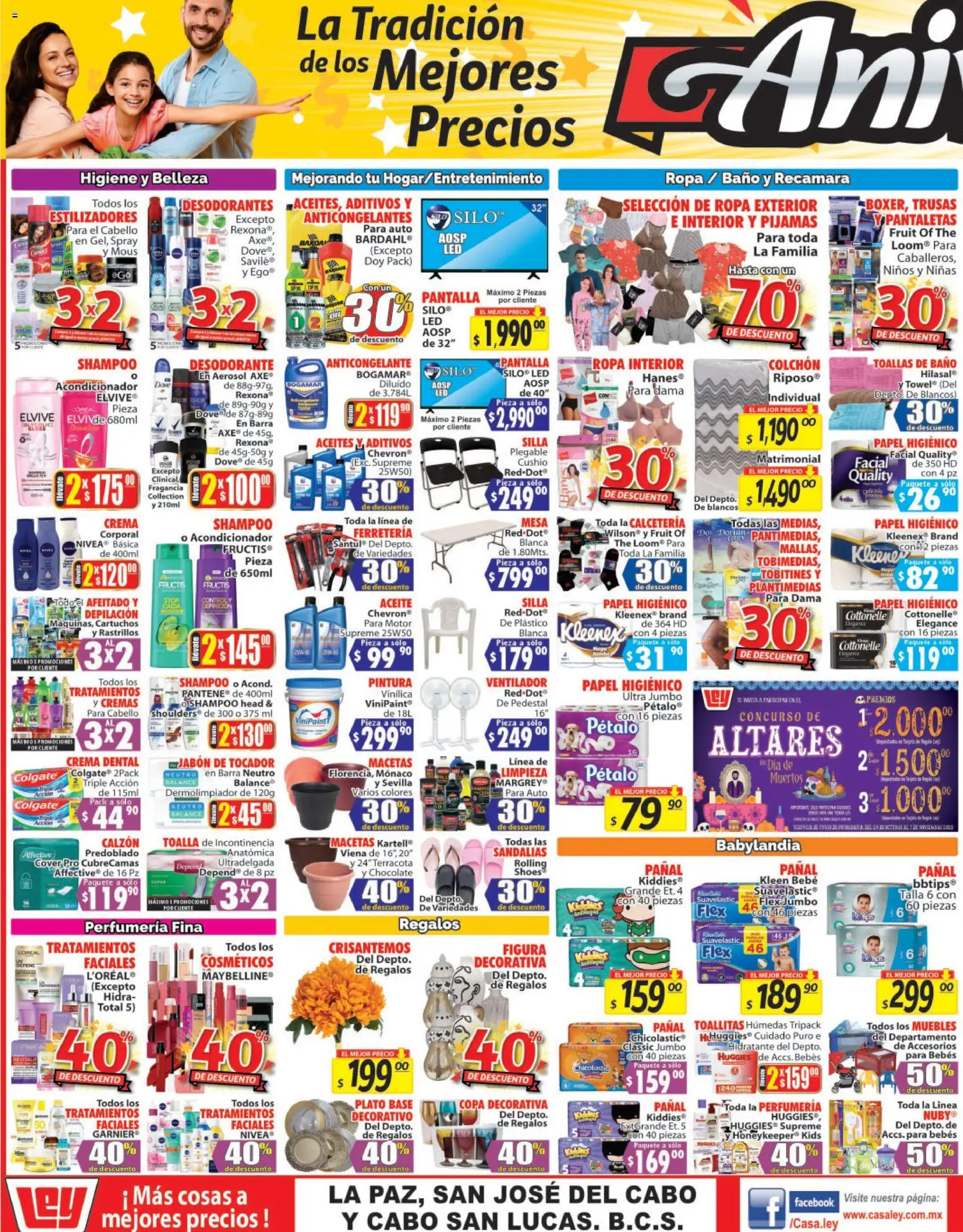 Nuevas ofertas de Casa Ley válidas en toda la República Mexicana desde el 25.10.2025. ¡Encuentra las mejores ofertas en Casa Ley folleto Autoservicio! | Página: 3 | Productos: Ventilador, Papel higiénico, Ropa interior, Acondicionador