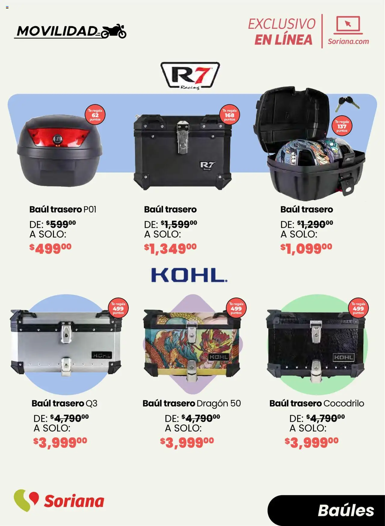 Nuevas ofertas de Soriana válidas en toda la República Mexicana desde el 04.10.2025. ¡Encuentra las mejores ofertas en Soriana - Motos y más Exclusivo en línea! | Página: 16 | Productos: Té