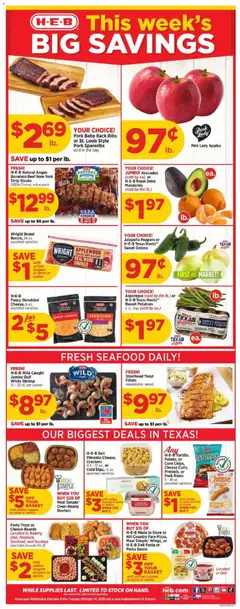 Preview of H-E-B weekly ads valid from 04.02.2026