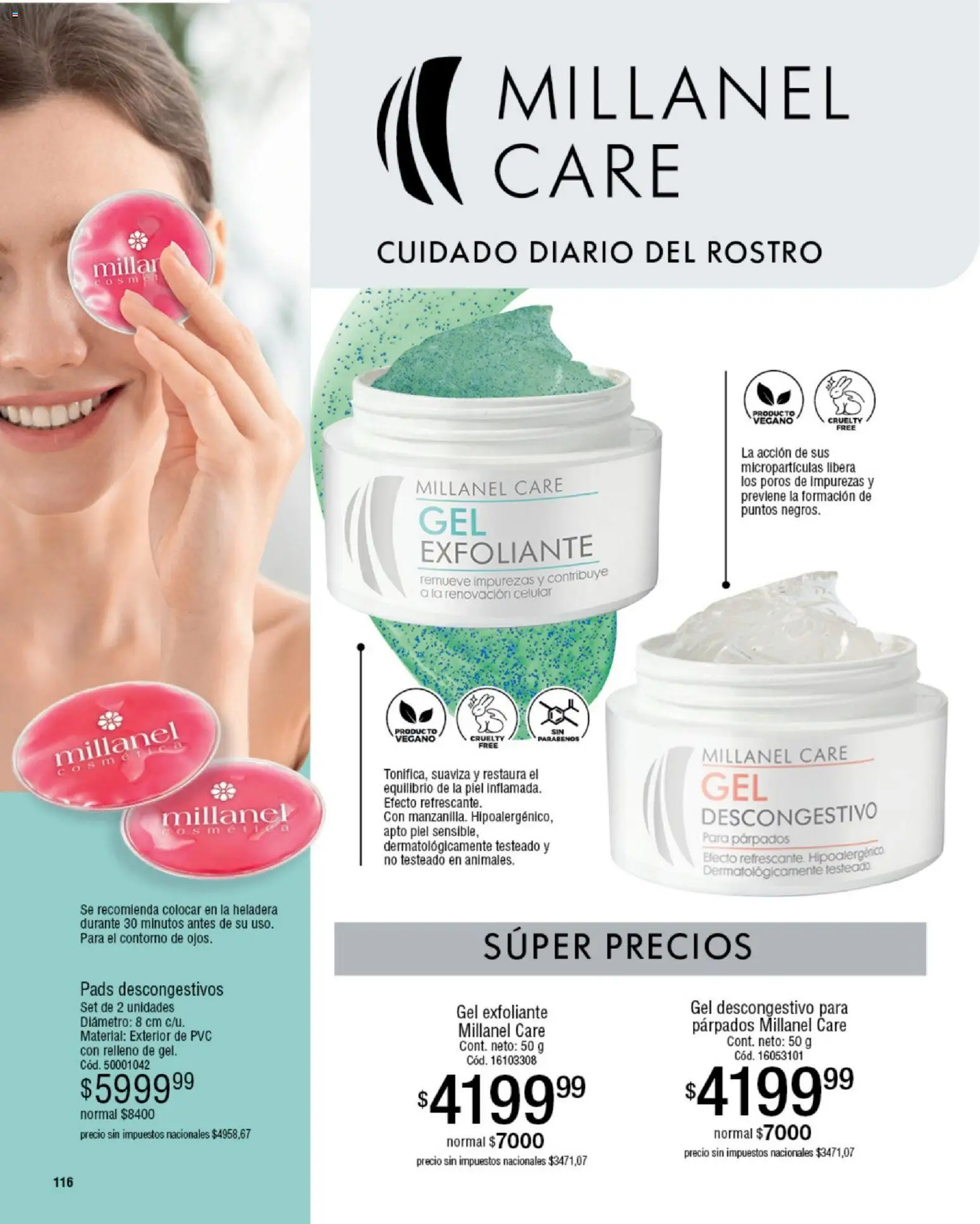 Millanel - Catálogo │ válido desde el 08.12.2025 | Página: 140 | Productos: Contorno, Heladera