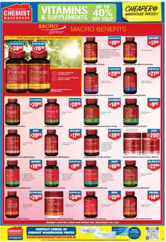 Preview of Chemist Warehouse Catalogue - valid from 01.01.2026 | Page: 15 | Products: Oil, Raspberry, Vitamin, Zinc