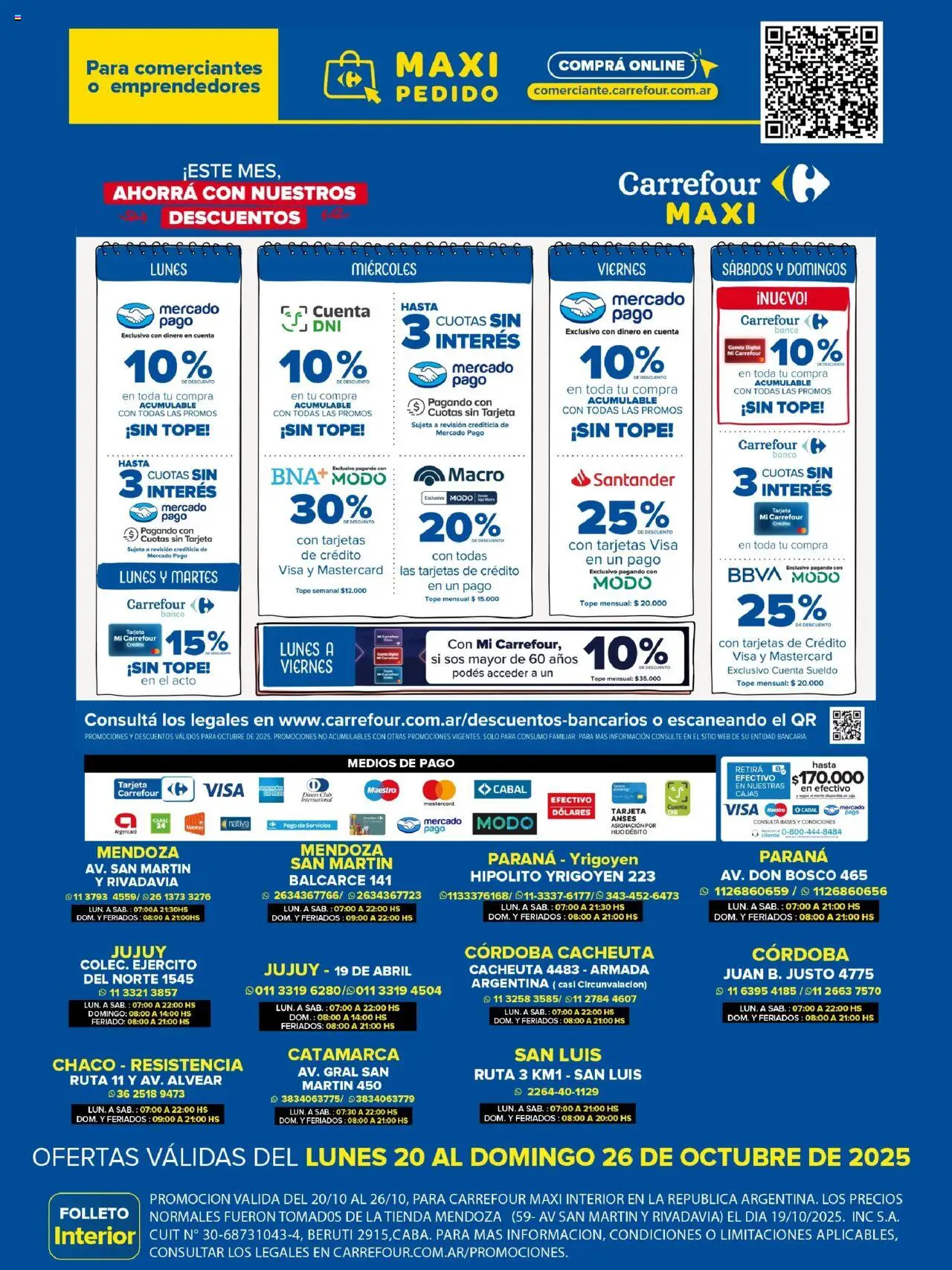 Carrefour Maxi catálogo - Jujuy │ válido desde el 20.10.2025 | Página: 23 | Productos: Banco