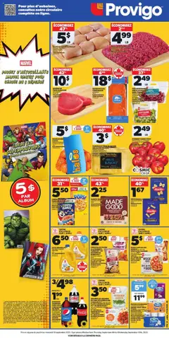 Preview of Provigo flyer / circulaire from shop Provigo valid from 04.09.2025