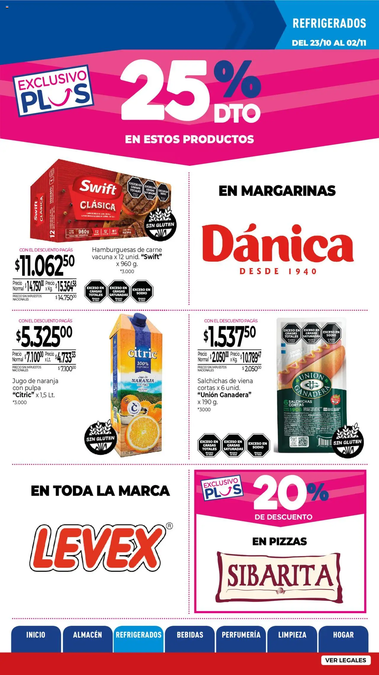La Anonima catálogo │ válido desde el 23.10.2025 | Página: 17 | Productos: Jugo