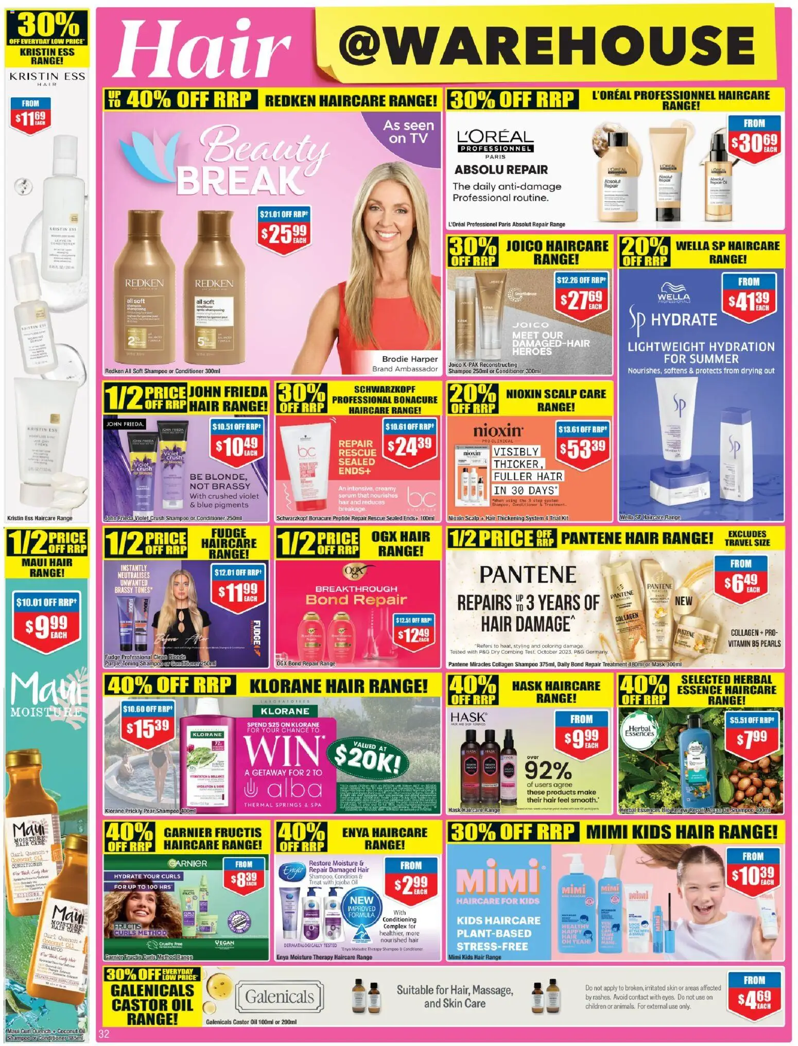 Chemist Warehouse catalogue - valid from 26.02.2026 | Page: 32 | Products: Conditioner, Mask, Pear, Vitamin