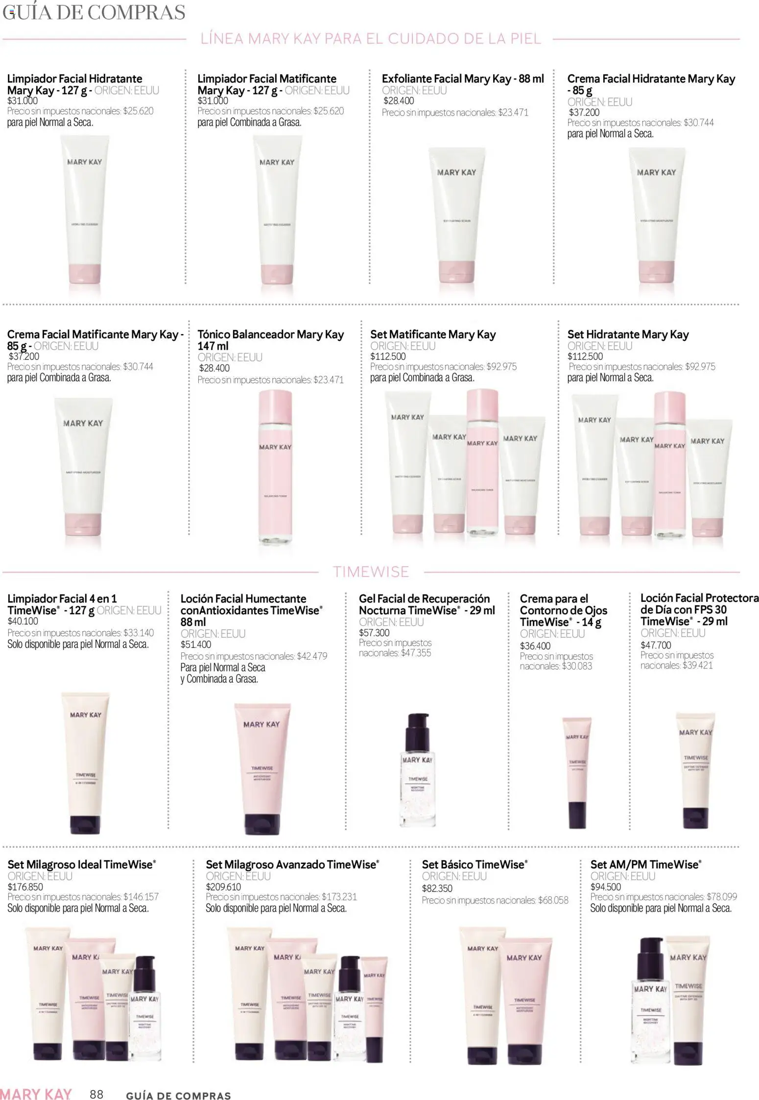 Mary Kay - Look Digital Otoño 2026 │ válido desde el 01.04.2026 | Página: 88 | Productos: Contorno de ojos, Contorno, Limpiador, Limpiador facial