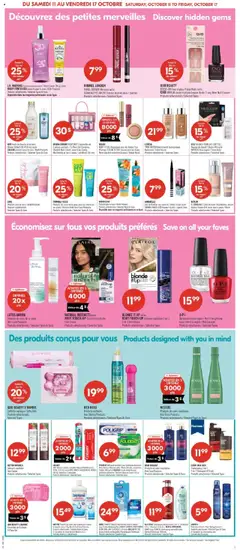Preview of J.R. WATKINS Crème pour les mains/Hand Cream, (96 g) ou/or BODY FANTASIES produits pour le bain/Bath Products Produits sélectionnés/Selected Types & Sizes Disponible dans les magasins participants ou en ligne from shop Pharmaprix valid from 11.10.2025 | Page: 18