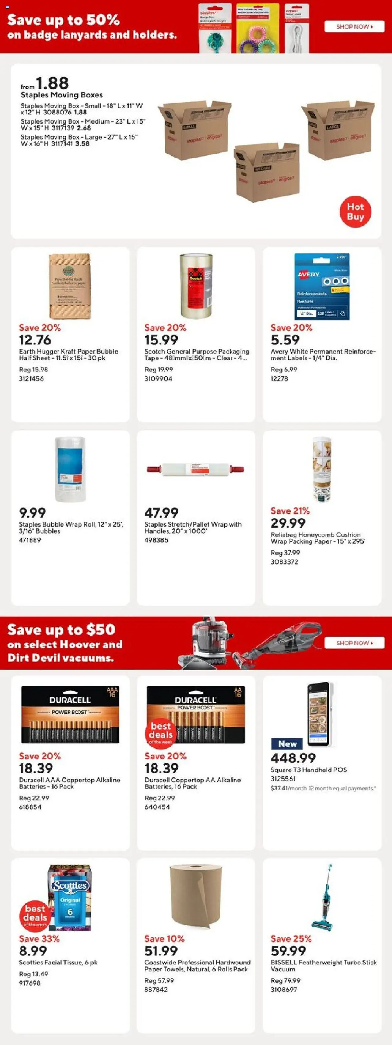 Staples flyer valid from 22.08.2025 | Page: 17 | Products: Box