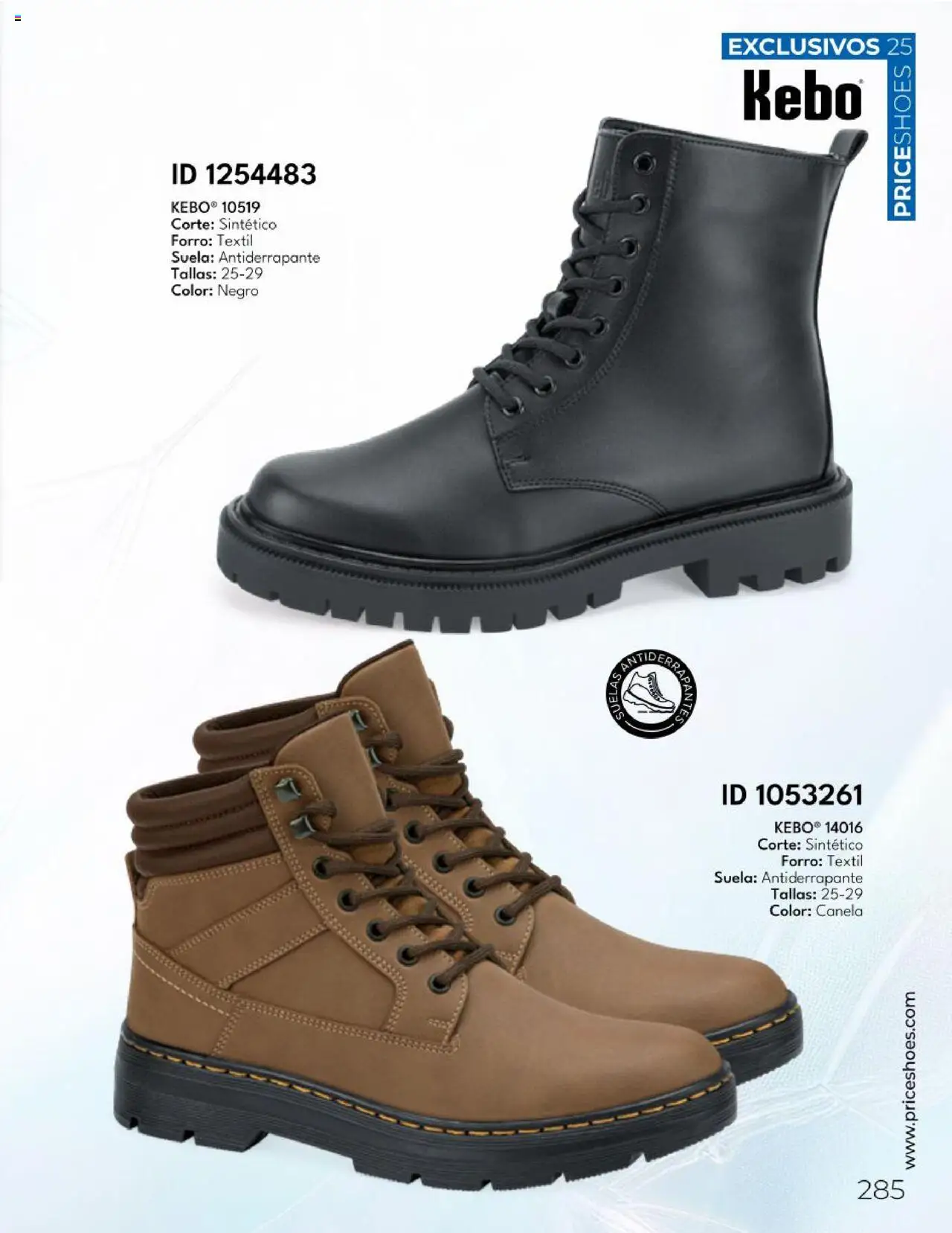 Nuevas ofertas de Price Shoes válidas en toda la República Mexicana desde el 26.06.2025. ¡Encuentra las mejores ofertas en Price Shoes catálogo Botas ! | Página: 285