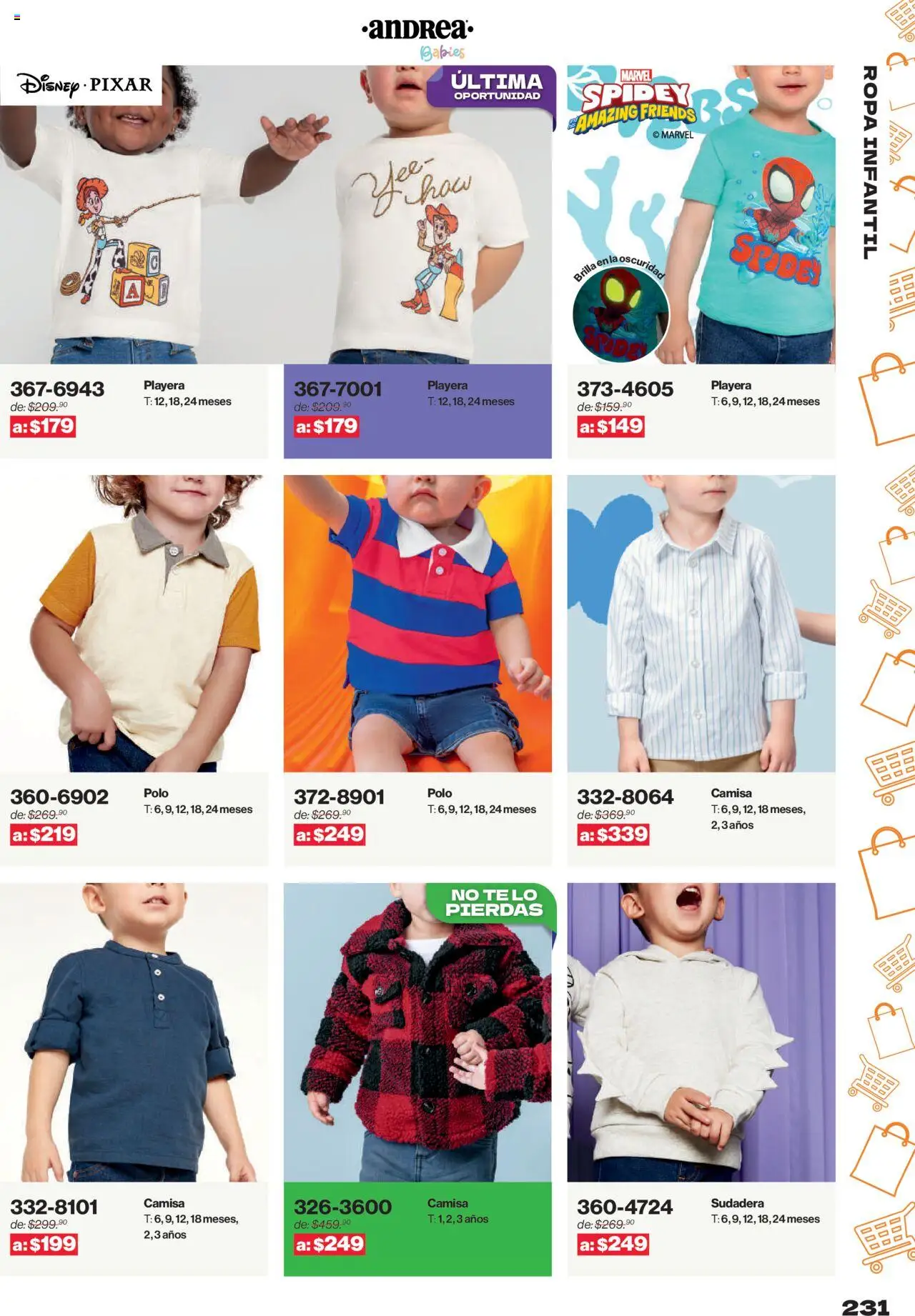 Nuevas ofertas de Andrea válidas en toda la República Mexicana desde el 10.08.2025. ¡Encuentra las mejores ofertas en Andrea - Catálogo Outlet! | Página: 231 | Productos: Camisa, Ropa, Playera, Té