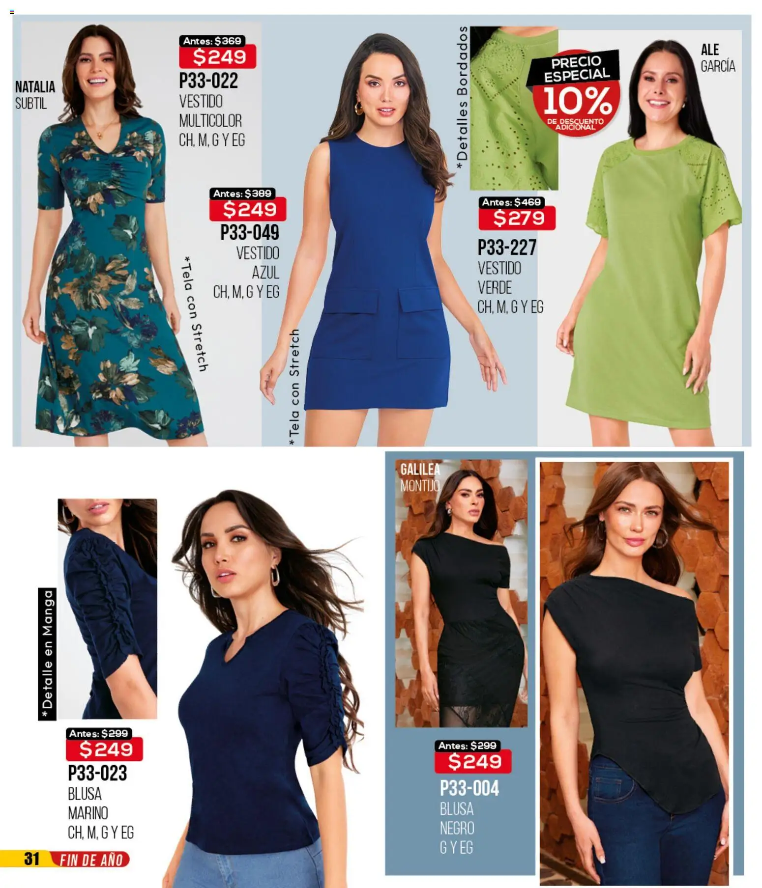 Nuevas ofertas de Cklass válidas en toda la República Mexicana desde el 15.12.2025. ¡Encuentra las mejores ofertas en Cklass catálogo Rebajas fin de año calzado! | Página: 333 | Productos: Blusa, Manga, Vestido