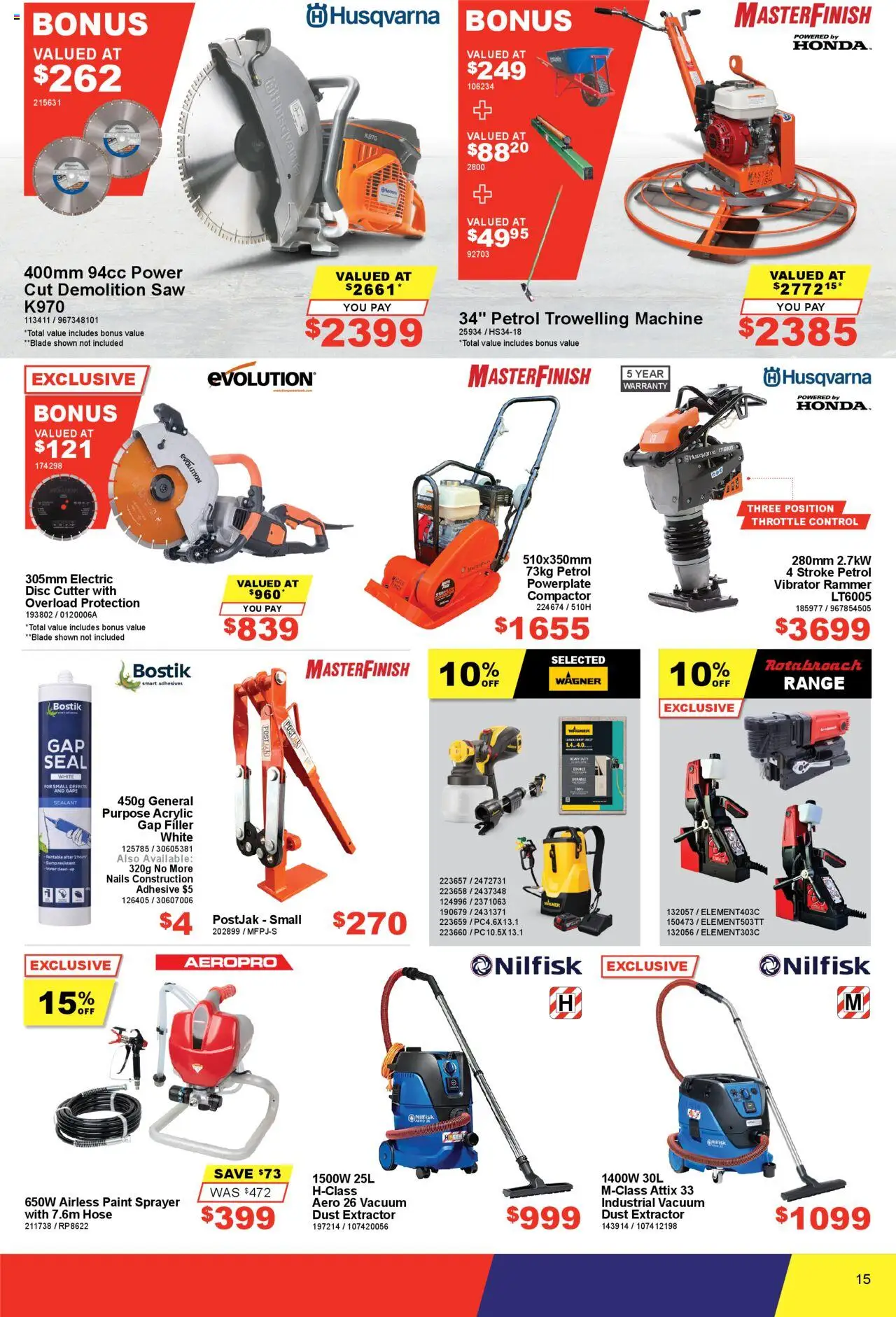 Total Tools catalogue - valid from 19.08.2025 | Page: 15 | Products: Saw, Cutter