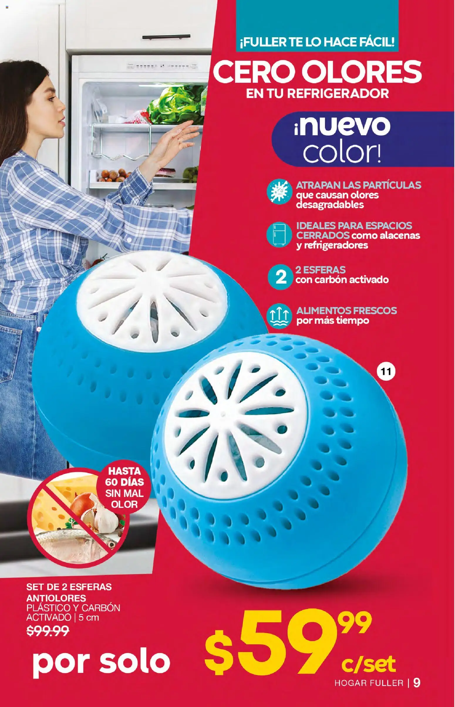 Nuevas ofertas de Fuller válidas en toda la República Mexicana desde el 10.12.2025. ¡Encuentra las mejores ofertas en Fuller campaña 18 2025! | Página: 10 | Productos: Refrigerador, Té