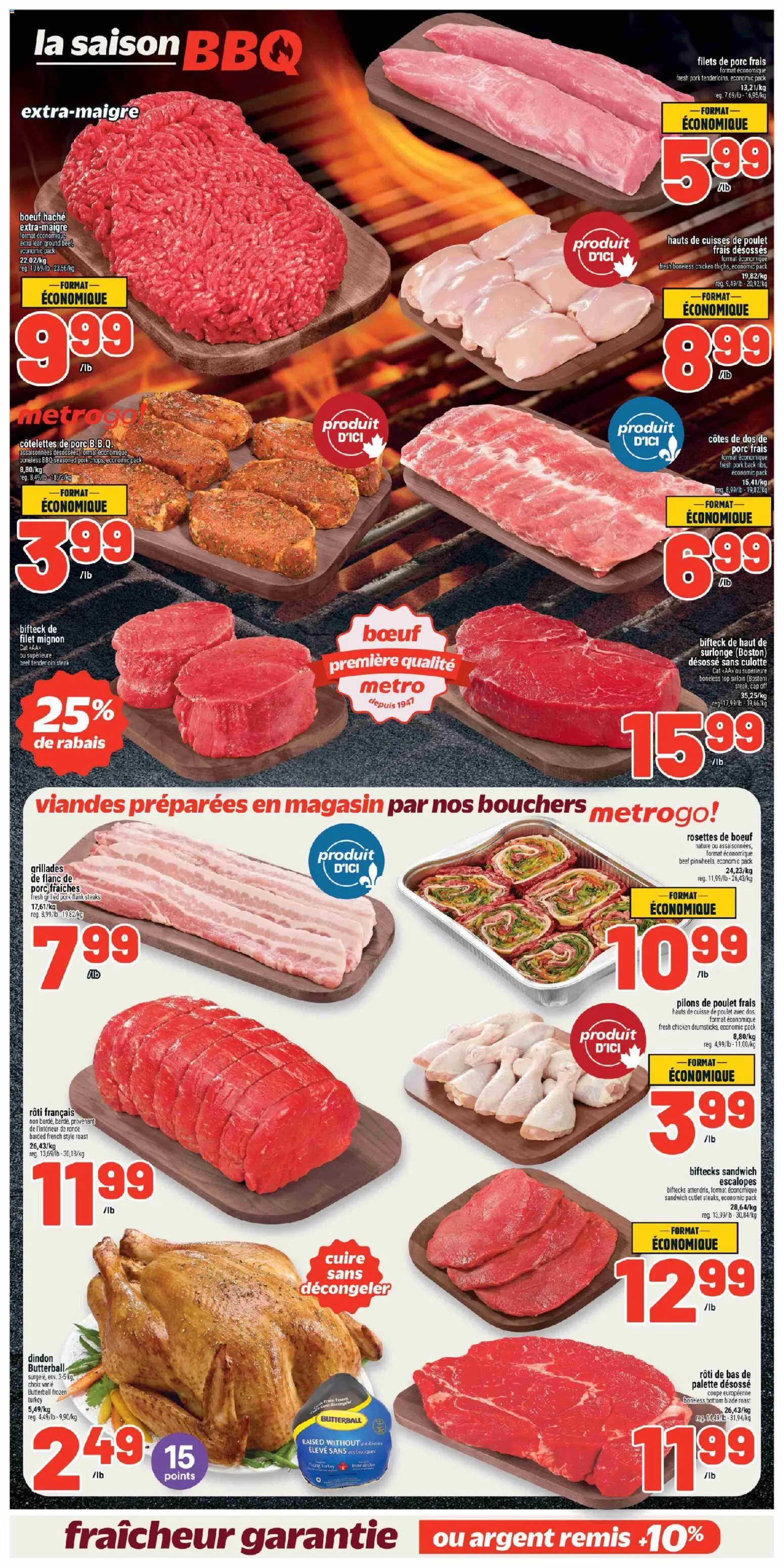 Metro flyer valid from 30.04.2026 | Page: 7 | Products: Beef, Turkey, Chicken, Pork