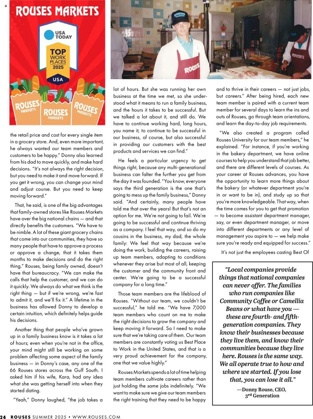 Rouses Magazine Summer 2025 - valid from 01.09.2025 | Page: 26 | Products: Bakery, Coffee
