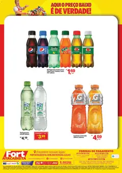 Fort Atacadista - Ofertas Ambev - Pré-Visualização do folheto da loja Fort Atacadista, válido de 11.12.2025 | Página: 2 | Produtos: Celular, Guaraná, Leite, Soda