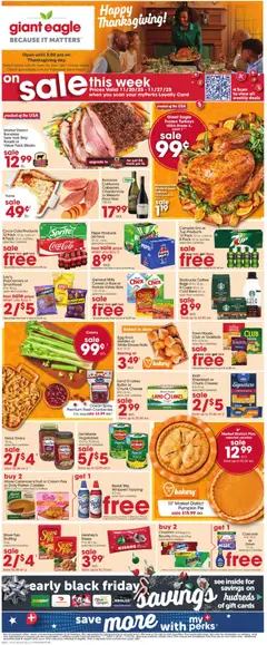 Preview of Giant Eagle weekly ads valid from 20.11.2025