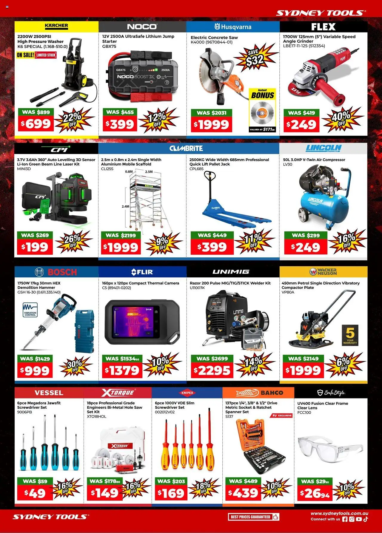 Sydney Tools catalogue - valid from 01.07.2025 | Page: 2 | Products: Socket, Razor, Washer, Mobile