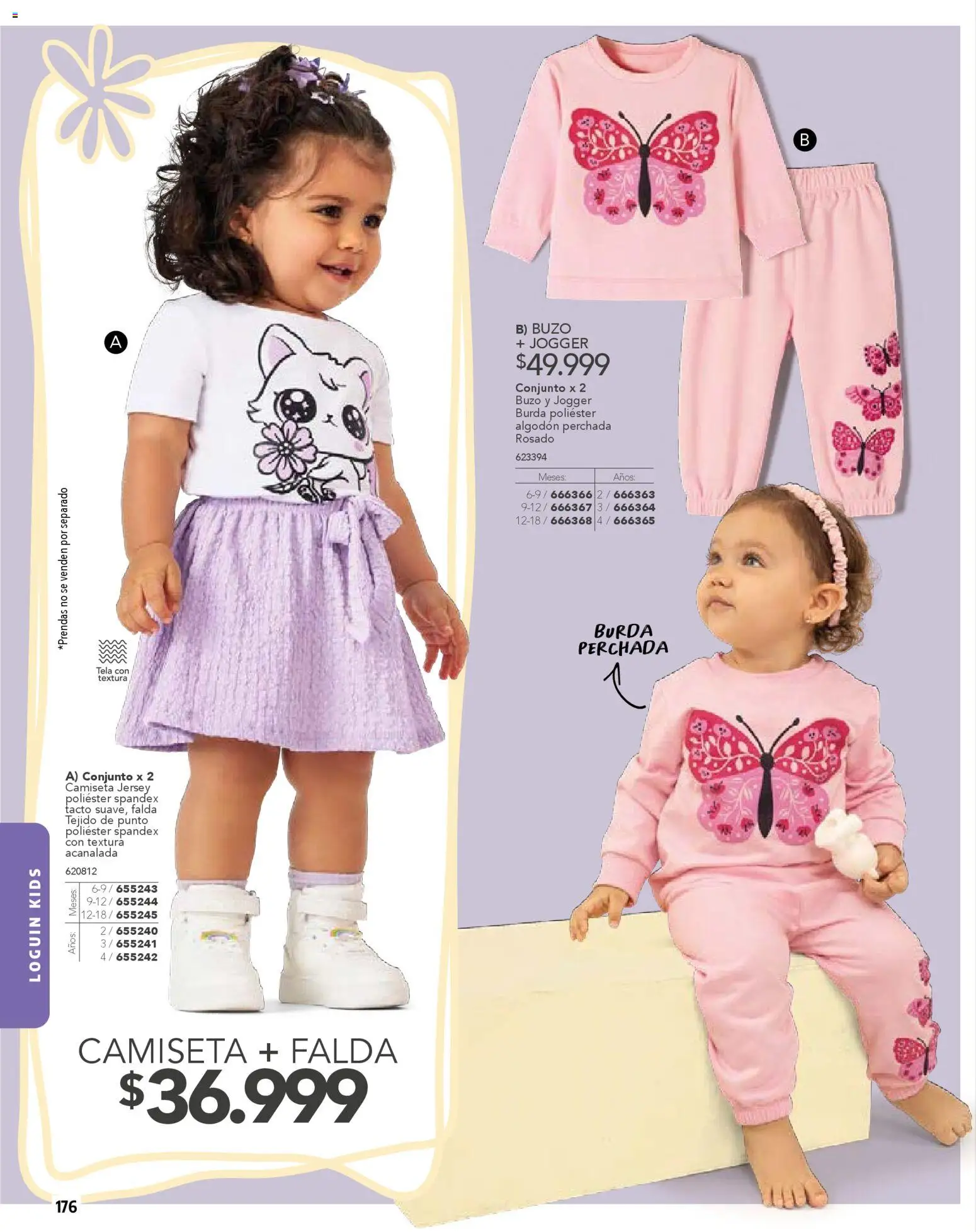 Carmel revista - valida desde el 01.02.2026 | Página: 176 | Productos: Algodón, Buzo, Camiseta, Conjunto