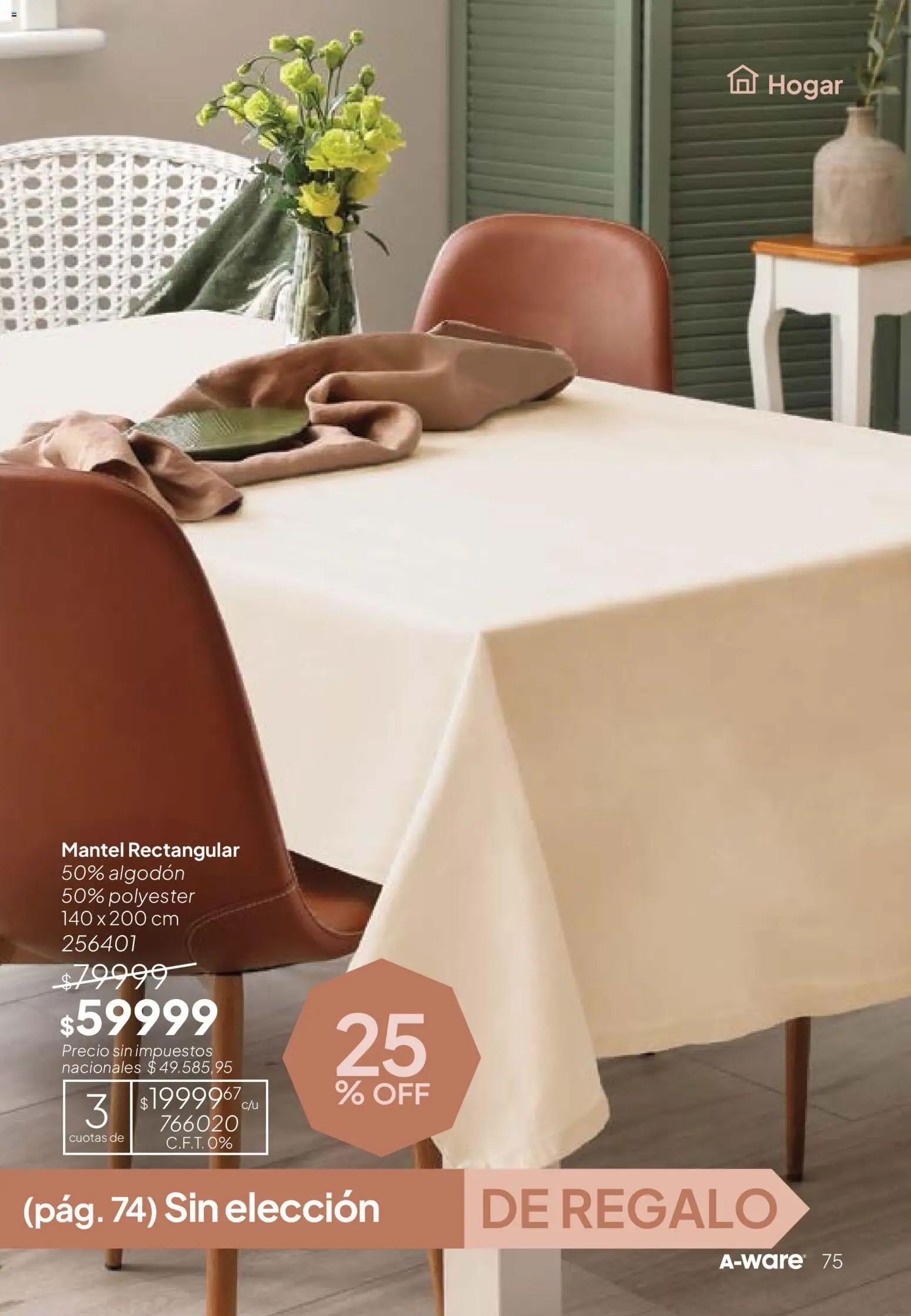 Tupperware Folleto de Campaña 2/2026 │ válido desde el 18.12.2025 | Página: 76 | Productos: Algodón, Mantel