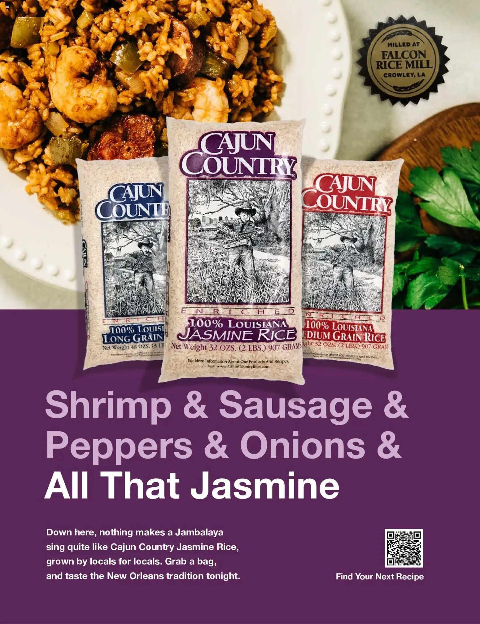 Rouses Magazine Winter 2025 - valid from 20.11.2025 | Page: 36 | Products: Peppers, Rice, Sausage, Weight