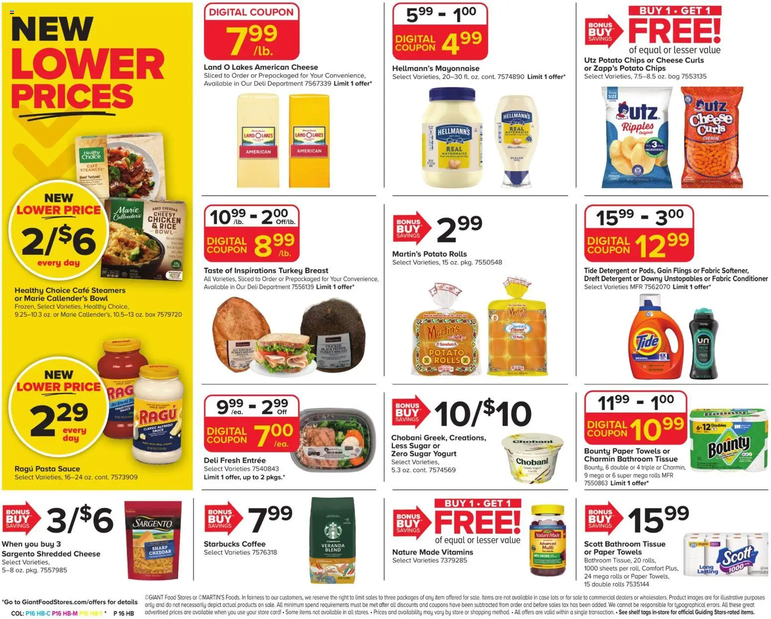 Giant Weekly Ad - valid from 23.01.2026 | Page: 4 | Products: Yogurt, Mayonnaise, Sauce, Bag