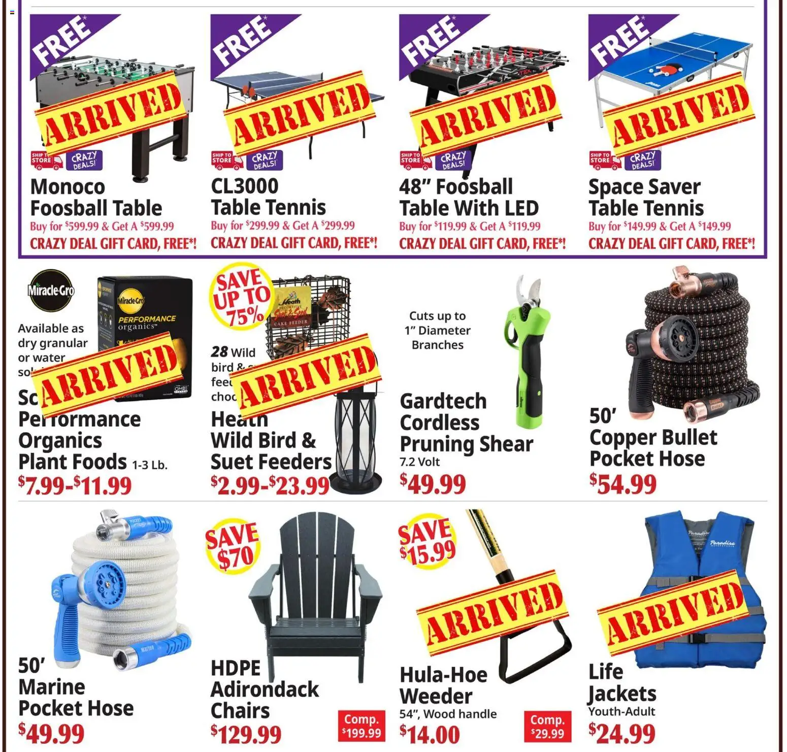 Ocean State Job Lot Ad - valid from 09.04.2026 | Page: 2 | Products: Table, Water