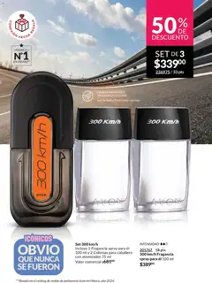 Vista previa de 300 km/h Fragancia spray para él 100 ml, 300 km/h Fragancia spray para él 100 ml, nuevo folleto de la tienda, válido en México a partir del 10.01.2026 | Página: 41 | Productos: Fragancia, Vodka