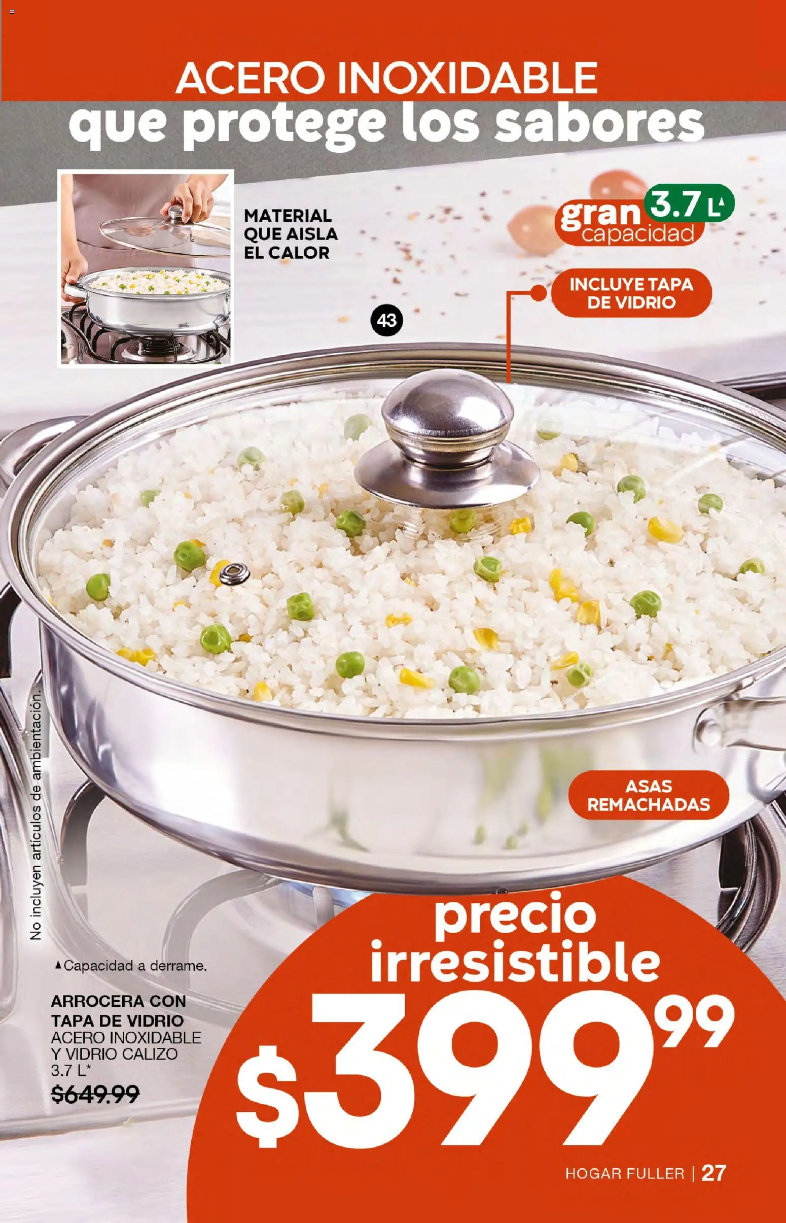 Nuevas ofertas de Fuller válidas en toda la República Mexicana desde el 04.03.2026. ¡Encuentra las mejores ofertas en Fuller campaña 24 2026! | Página: 27