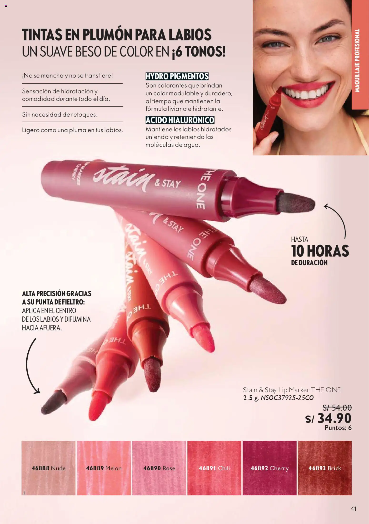 Catálogo Oriflame válido desde 25.10.2025 | Página: 41 | Productos: Maquillaje