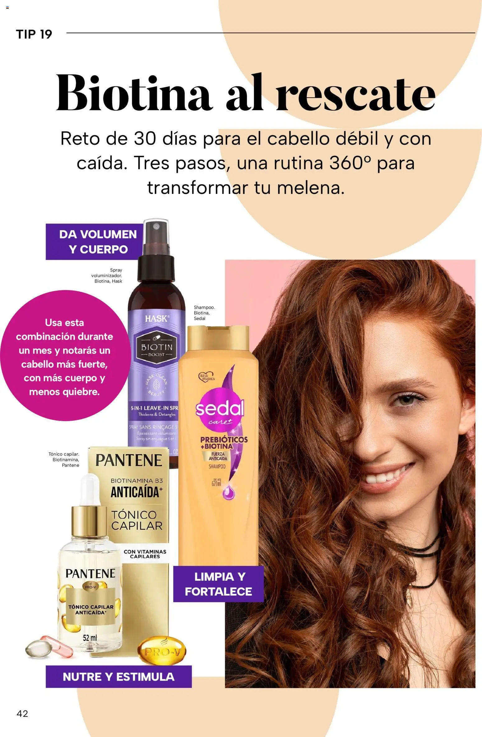 Nuevas ofertas de Chedraui válidas en toda la República Mexicana desde el 24.10.2025. ¡Encuentra las mejores ofertas en Chedraui folleto Vive Bella! | Página: 42 | Productos: Vitaminas