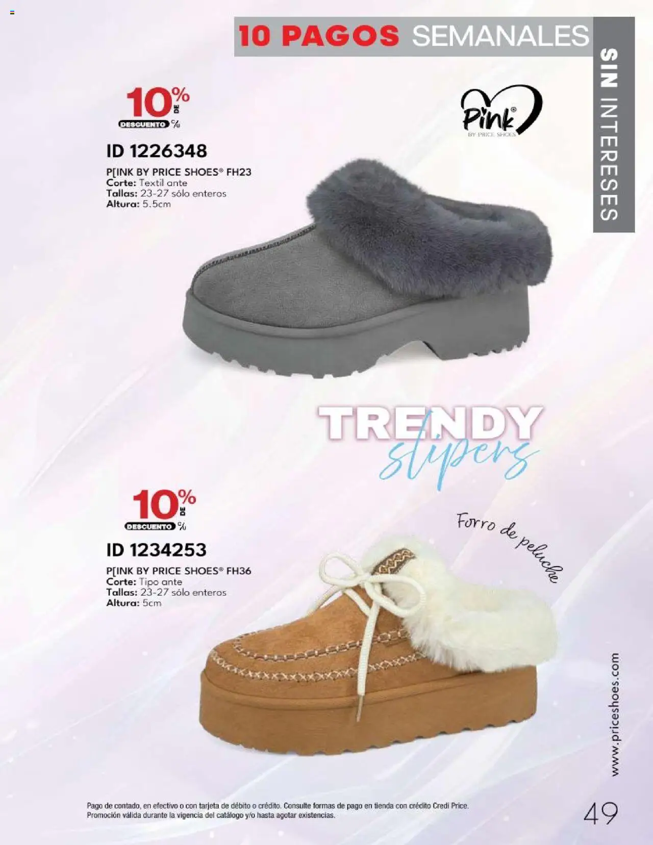 Nuevas ofertas de Price Shoes válidas en toda la República Mexicana desde el 14.10.2025. ¡Encuentra las mejores ofertas en Price Shoes - Catálogo - 10 Pagos sin Intereses! | Página: 49