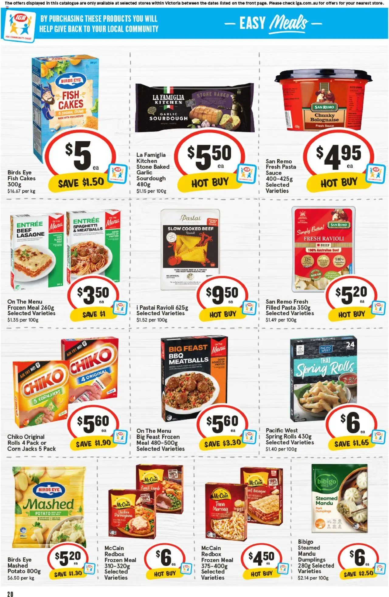 IGA catalogue - valid from 20.08.2025 | Page: 16 | Products: Milk, Juice, Sugar, Soup