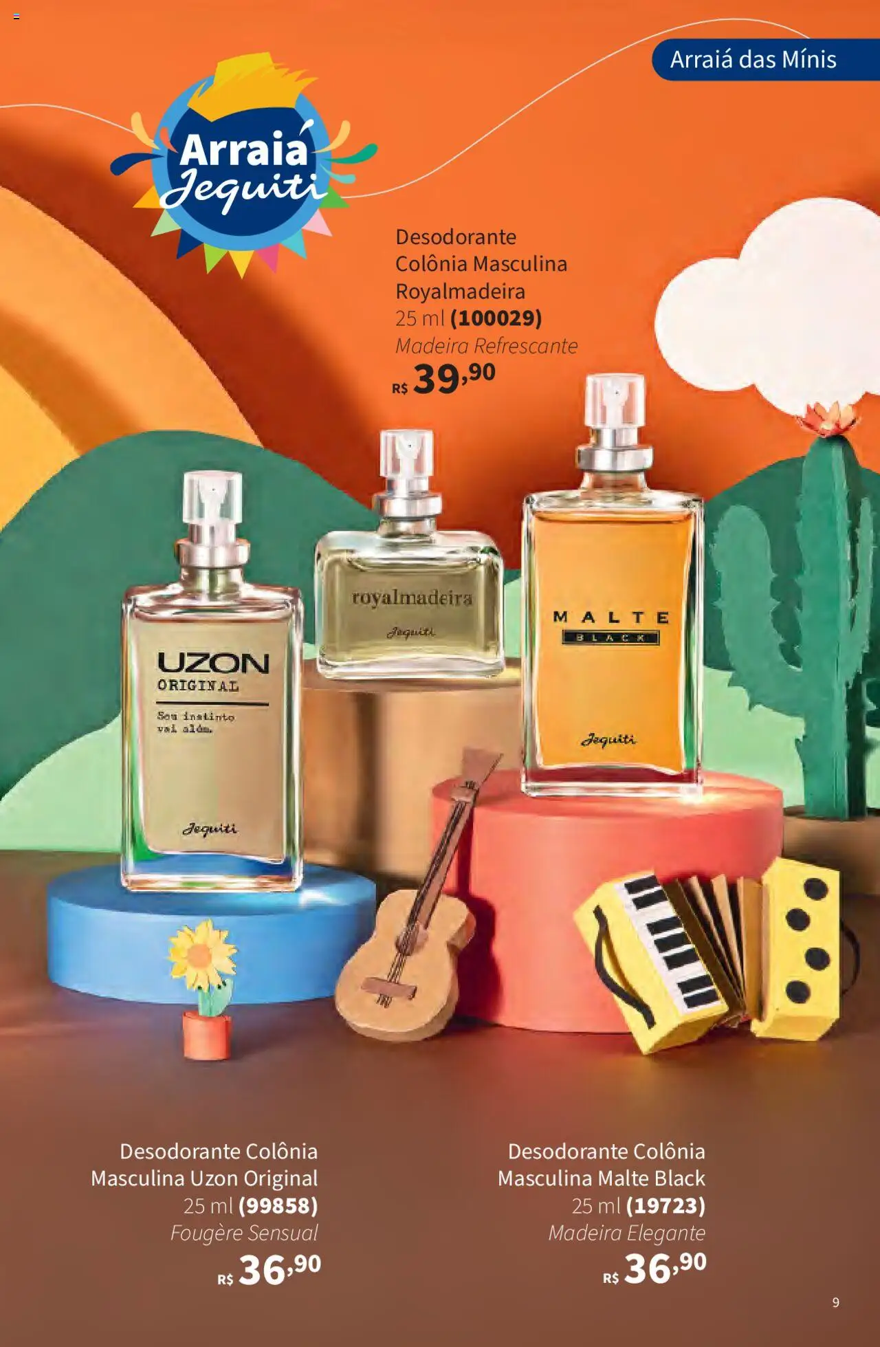 Jequiti Folheto - válido de 02.06.2025 | Página: 9 | Produtos: Desodorante
